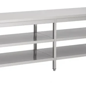 Tijdelijk Beschikbaar 800 Werktafel 2 Schappen 2600 | Combisteel