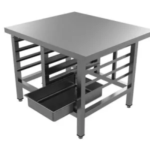 Finale Uitverkoop Unninox Onderstel Voor Oven | RVS |8x 1/1 GN | 900x800x900mm