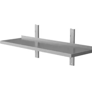 Gratis Retour Unninox Wandschap | RVS | 1 Niveau | Verstelbare Hoogte | 1800x400x700mm