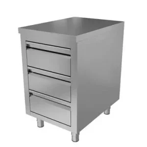 Werktafel | RVS | 3 Laden | 500x700x850mm Goedkoop