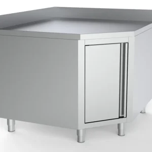 Werktafel Hoek Met Deur En Rand 1000/1000 Voor 600mm Tafels Veilige Betaling