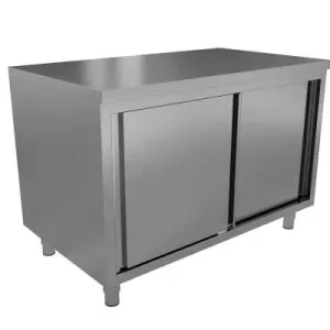 Unninox Werktafel | RVS | Schuifdeuren | 1200x600x850/900mm Fabrieksprijs