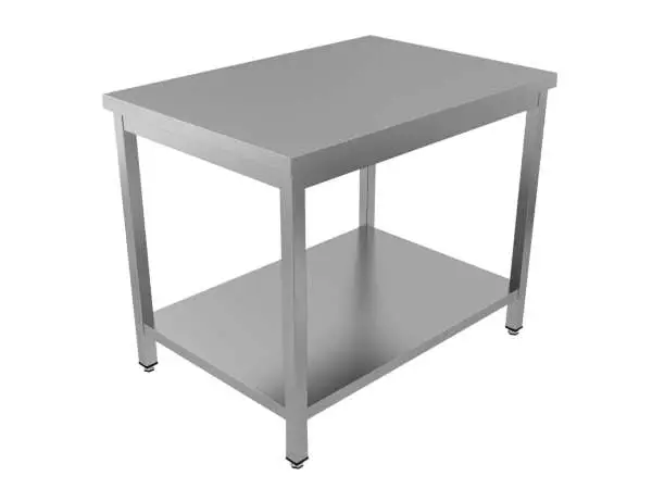 Unninox Werktafel | RVS | Bodemschap | 1400x700x850/900mm Dagaanbieding