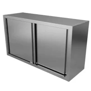 Unninox Wandkast | RVS | Schuifdeuren | 1500x400x1000mm Speciale Aanbieding