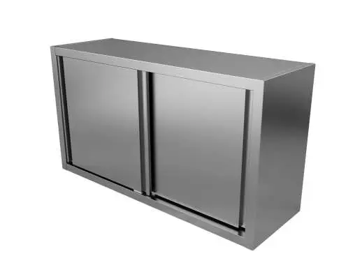 Unninox Wandkast | RVS | Schuifdeuren | 1500x400x1000mm Speciale Aanbieding