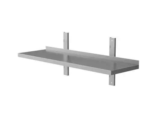 Beperkte Voorraad Unninox Wandschap | RVS | 1 Niveau | Verstelbare Hoogte | 1000x400x700mm