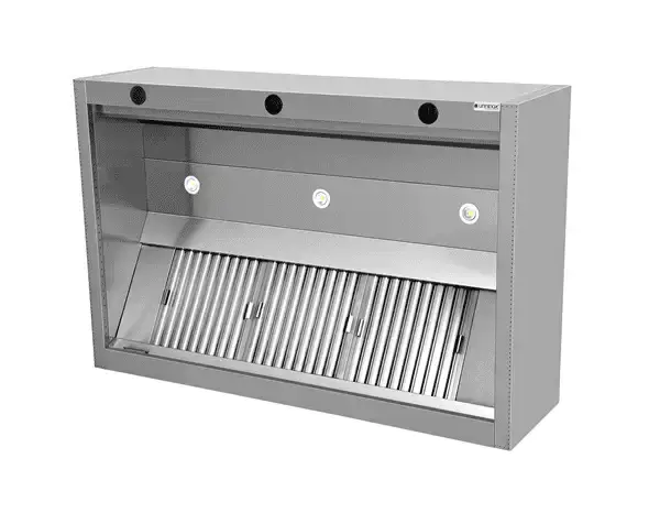 Unninox | Inductie Afzuigkap 2000x1300x550mm Lage Prijs
