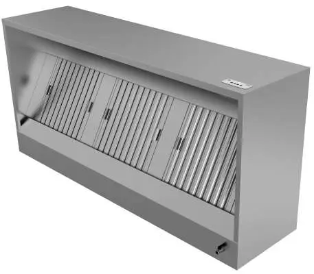 Unninox Afzuigkap | Doosmodel | RVS | 2500m³/h | Motor & Regelaar | 2500mm Dagaanbieding