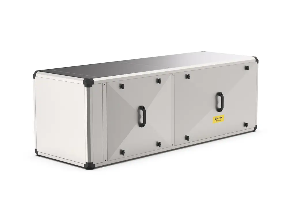 Qusinox Geurfilterkast 8000 m³/u | 32 Carbonfilters | 1.7kW | 400V | 2000x1275x750mm Gratis Retour