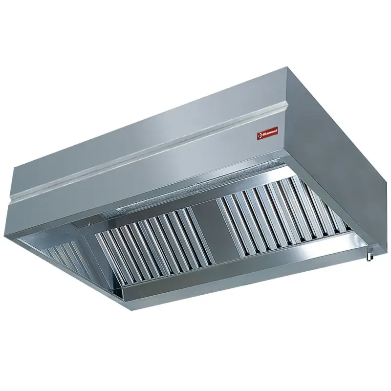 Diamond | Muurdampkap “kubo” | 4000 X 1300 X 450 Flitsaanbieding