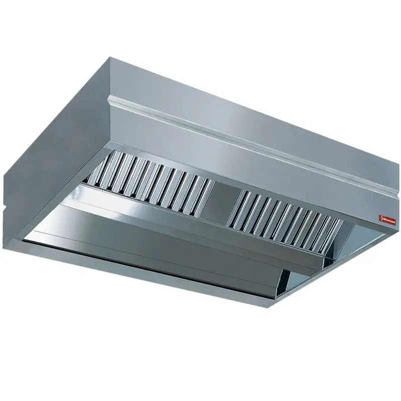 Veilige Betaling Diamond | Centrale Dampkap “kubo” | 1600 X 2200 X 450