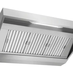 Goedkoop Bartscher Wandafzuigkap | CNS | Zonder Motor | 1600x900x450mm