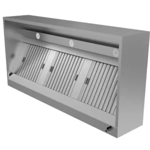 Unninox Afzuigkap Doosmodel | RVS | 3000x1100x400(h)mm Koop Online