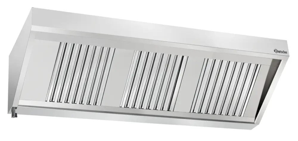 Premium Bartscher Wandafzuigkap | CNS | Zonder Motor | 1800x700x450mm