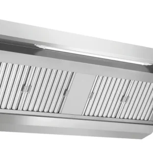 Snelle Levering Bartscher Wandafzuigkap | CNS | Zonder Motor | 2000x900x450mm