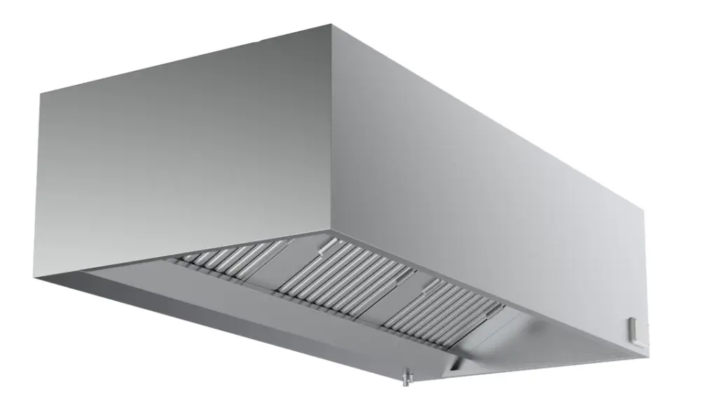 Rechtstreeks Van De Fabrikant Combisteel Afzuigkap | Doosmodel | RVS | 500m³/h | Motor + Regelaar | 1200mm
