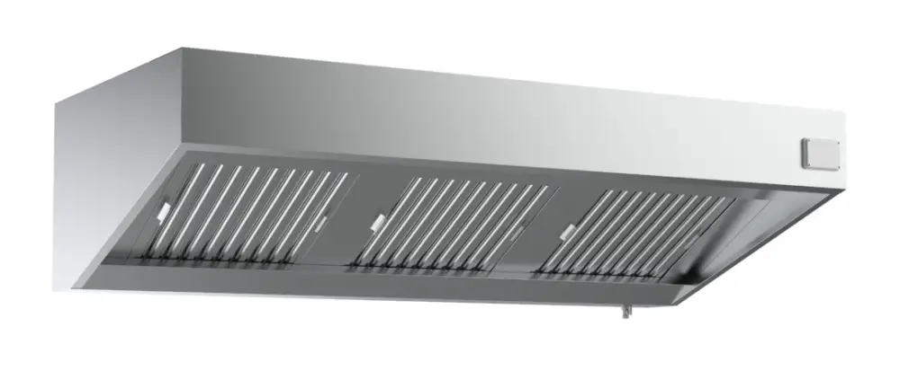 Combisteel Afzuigkap | RVS | 2000m³/h | Motor + Regelaar | 2400mm Laatste Kans