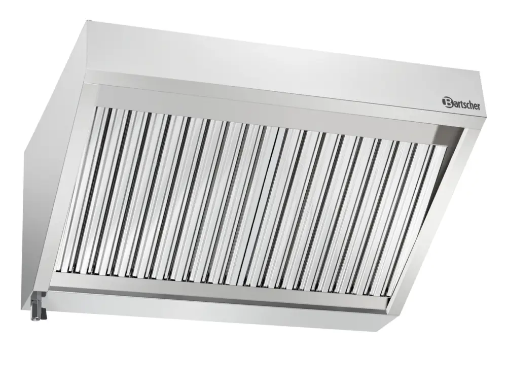 Bartscher Wandafzuigkap | CNS | Met Motor | 1000m³/h | 1000x700x450mm Fabrieksprijs