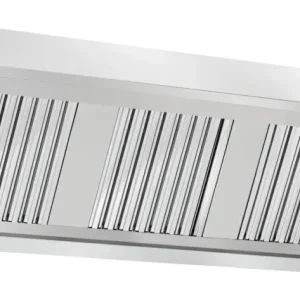 Bartscher Wandafzuigkap | CNS | Met Motor | 1400m³/h | 1700x700x450mm Betrouwbaar