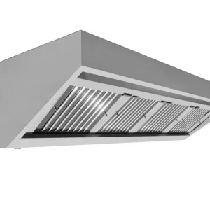 Combisteel Afzuigkap Met Motor | 1600mm | LED Verlichting | 3 Filters | RVS | 230V/0,25kW | 1600x900x450mm Betaalbaar