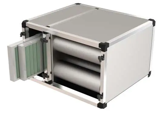 Hoge Kwaliteit Unninox Geurfilterkast Fbk 2500 Model | 10 Carbonfilters & 2 Cassettefilters | 800x700x700(h)mm